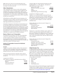 Instructions for Form IT-20S, State Form 10814 Indiana S Corporation Income Tax Return - Indiana, Page 25