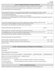 Form 2960 Application for a License to Operate a Residential Child Care Facility - Texas, Page 4