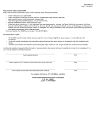 Form H0011-R Texas Simplified Application Project (Tsap) for Snap Food Benefits Renewal - Texas, Page 7