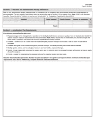 Form 3708 Nf, Alf and Icf/Iid Amelioration Request - Texas, Page 2
