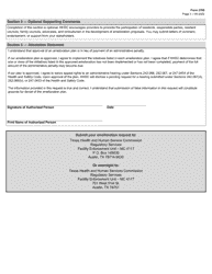 Form 3708 Nf, Alf and Icf/Iid Amelioration Request - Texas, Page 3