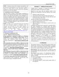 Instructions for Arizona Form 120A, ADOR10949 Arizona Corporation Income Tax Return (Short Form) - Arizona, Page 14