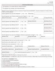 Form 3031 Children With Special Health Care Needs (Cshcn) Program Application - Texas, Page 4