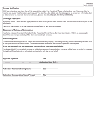 Form 3031 Children With Special Health Care Needs (Cshcn) Program Application - Texas, Page 5