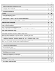 Form 3255 Fire Safety Survey Report for Hospitals and Crisis Stabilization Units - Texas, Page 2
