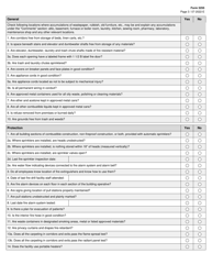 Form 3255 Fire Safety Survey Report for Hospitals and Crisis Stabilization Units - Texas, Page 3