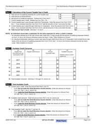 Arizona Form 312 (ADOR10151) Agricultural Water Conservation System Credit - Arizona, Page 2