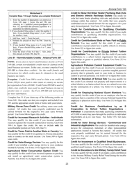 Instructions for Arizona Form 140, ADOR10413 Resident Personal Income Tax Form - Arizona, Page 23