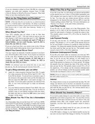 Instructions for Arizona Form 140, ADOR10413 Resident Personal Income Tax Form - Arizona, Page 3