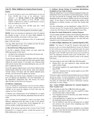 Instructions for Arizona Form 140, ADOR10413 Resident Personal Income Tax Form - Arizona, Page 9