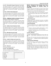 Instructions for Arizona Form 301-SBI, ADOR11405 Nonrefundable Individual Tax Credits and Recapture - Arizona, Page 4