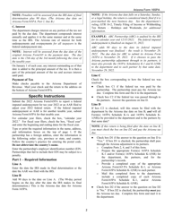 Instructions for Arizona Form 165PA, ADOR11291 Arizona Partnership Adjustment - Federal Imputed Underpayment Assessment - Arizona, Page 2