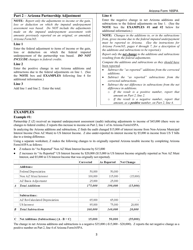 Instructions for Arizona Form 165PA, ADOR11291 Arizona Partnership Adjustment - Federal Imputed Underpayment Assessment - Arizona, Page 3