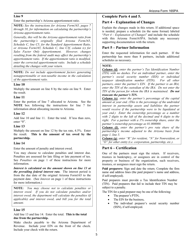 Instructions for Arizona Form 165PA, ADOR11291 Arizona Partnership Adjustment - Federal Imputed Underpayment Assessment - Arizona, Page 5