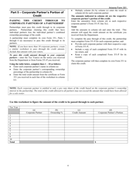 Instructions for Arizona Form 351, ADOR11222, Arizona Form 351-P, ADOR11248 - Arizona, Page 4