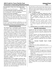 Instructions for Arizona Form 318, ADOR10942, Arizona Form 318-P, ADOR11325, Arizona Form 318-1, ADOR91-0013 - Arizona