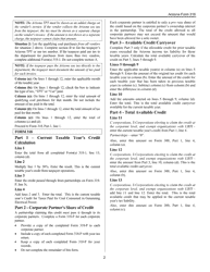 Instructions for Arizona Form 318, ADOR10942, Arizona Form 318-P, ADOR11325, Arizona Form 318-1, ADOR91-0013 - Arizona, Page 2