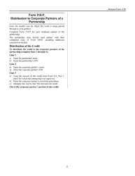 Instructions for Arizona Form 318, ADOR10942, Arizona Form 318-P, ADOR11325, Arizona Form 318-1, ADOR91-0013 - Arizona, Page 3