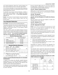 Instructions for Arizona Form 140NR, ADOR10413 Nonresident Personal Income Tax Return - Arizona, Page 19