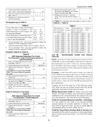 Instructions for Arizona Form 140NR, ADOR10413 Nonresident Personal Income Tax Return - Arizona, Page 20