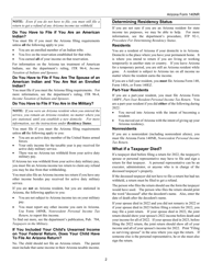 Instructions for Arizona Form 140NR, ADOR10413 Nonresident Personal Income Tax Return - Arizona, Page 2
