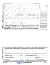 Arizona Form 140NR-SBI (ADOR11408) Small Business Income Tax Return for Arizona Nonresidents - Arizona, Page 2