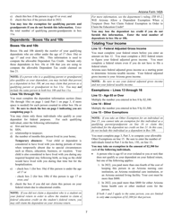 Instructions for Arizona Form 140A, ADOR10414 Resident Personal Income Tax Return (Short Form) - Arizona, Page 7