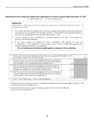 Instructions for Arizona Form 140-SBI, ADOR11400 Small Business Income Tax Return (Residents) - Arizona, Page 16