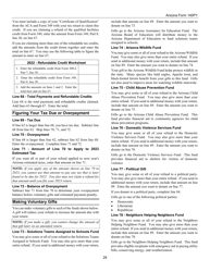 Instructions for Arizona Form 140PY, ADOR10149 Part-Year Resident Personal Income Tax Return - Arizona, Page 29
