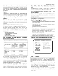 Instructions for Arizona Form 140PY, ADOR10149 Part-Year Resident Personal Income Tax Return - Arizona, Page 4