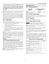 Instructions for Arizona Form 140EZ, ADOR10534 Resident Personal Income Tax (Ez Form) - Arizona, Page 5
