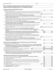 Arizona Form 165 (ADOR10343) Arizona Partnership Income Tax Return - Arizona, Page 2