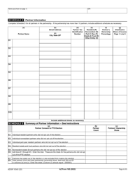 Arizona Form 165 (ADOR10343) Arizona Partnership Income Tax Return - Arizona, Page 4