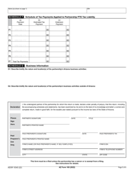 Arizona Form 165 (ADOR10343) Arizona Partnership Income Tax Return - Arizona, Page 5