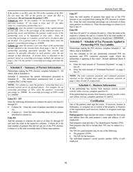 Instructions for Arizona Form 165, ADOR10343 Arizona Partnership Income Tax Return - Arizona, Page 16