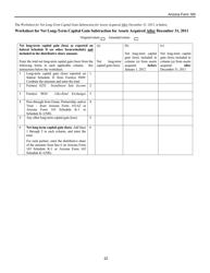 Instructions for Arizona Form 165, ADOR10343 Arizona Partnership Income Tax Return - Arizona, Page 22