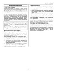 Instructions for Arizona Form 165, ADOR10343 Arizona Partnership Income Tax Return - Arizona, Page 23