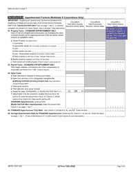Arizona Form 120S (ADOR10337) Arizona S Corporation Income Tax Return - Arizona, Page 3