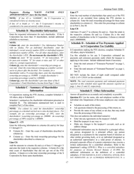 Instructions for Arizona Form 120S, ADOR10337 Arizona S Corporation Income Tax Return - Arizona, Page 17