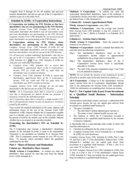 Instructions for Arizona Form 120S, ADOR10337 Arizona S Corporation Income Tax Return - Arizona, Page 20