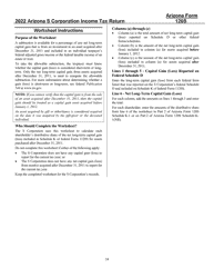 Instructions for Arizona Form 120S, ADOR10337 Arizona S Corporation Income Tax Return - Arizona, Page 24