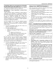 Instructions for Arizona Form 120/PTE-W, ADOR10551 Estimated Tax Worksheet for Corporations &amp; Pass-Through Entities - Arizona, Page 6