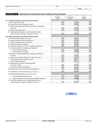 Arizona Form 120X (ADOR10341) Arizona Amended Corporation Income Tax Return - Arizona, Page 5