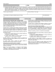 Formulario PI-9421 Inscripcion Abierta En Las Escuelas Publicas - Solicitud De Inscripcion Abierta Alternativa - Wisconsin (Spanish), Page 3