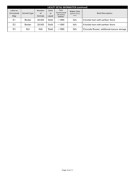 State Form 49832 Confined Feeding Operation Request for Approval Transfer - Indiana, Page 10