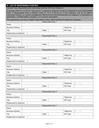 State Form 49832 Confined Feeding Operation Request for Approval Transfer - Indiana, Page 3