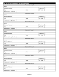 State Form 49832 Confined Feeding Operation Request for Approval Transfer - Indiana, Page 4