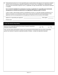 State Form 49832 Confined Feeding Operation Request for Approval Transfer - Indiana, Page 6