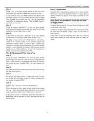 Instructions for Form ADOR11282 Arizona Claim of Right - Fiduciary - Arizona, Page 2