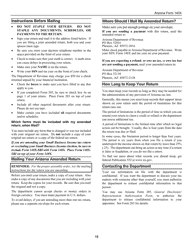 Instructions for Arizona Form 140X, ADOR10573 Individual Amended Income Tax Return for Forms 140, 140a, 140ez, 140nr and 140py - Arizona, Page 15